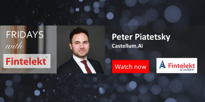 In conversation with Peter Piatetsky, Castellum.AI